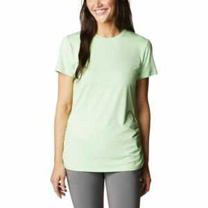 Columbia LESLIE FALLS™ SHORT SLEEVE Dámske tričko, svetlo zelená, veľkosť L