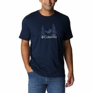 Columbia Pánske tričko Pánske tričko, tmavo modrá, veľkosť S