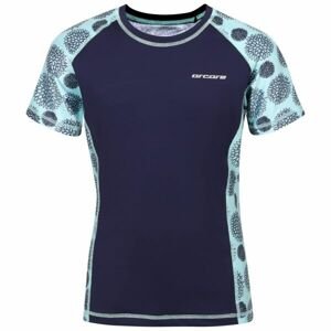 Arcore MANDISA Dievčenské bežecké tričko, tmavo modrá, veľkosť 152-158