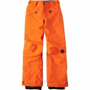 O'Neill ANVIL PANTS Chlapčenské lyžiarske/snowboardové nohavice, oranžová, veľkosť