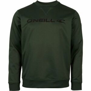 O'Neill RUTILE CREW FLEECE Pánska mikina, tmavo zelená, veľkosť XL