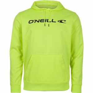 O'Neill RUTILE  HOODED FLEECE Pánska mikina, reflexný neón, veľkosť S