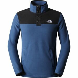 The North Face M HOMESAFE SNAP NECK FLEECE PULLOVER Pánska flísová mikina, modrá, veľkosť XL