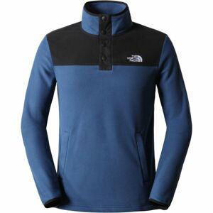 The North Face M HOMESAFE SNAP NECK FLEECE PULLOVER Pánska flísová mikina, modrá, veľkosť XXL