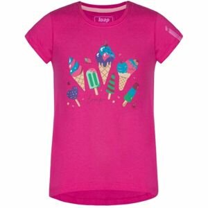 Loap BESNUDA Dievčenské tričko, ružová, veľkosť 112-116