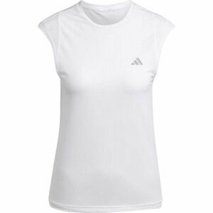 adidas FAST TEE Dámske bežecké tričko, biela, veľkosť L