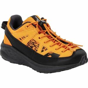 Jack Wolfskin VILI SNEAKER LOW K Detská treková obuv, oranžová, veľkosť 35