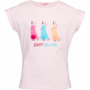 Lewro YUSTINA Dievčenské tričko, ružová, veľkosť 152-158