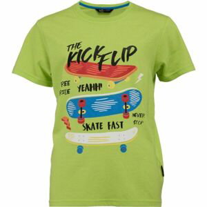 Lewro YUDI Chlapčenské tričko aj pre najmenšie deti, svetlo zelená, veľkosť 80-86