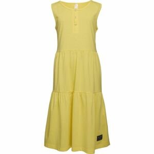 Lewro LUSA Dievčenské šaty, žltá, veľkosť 116/122