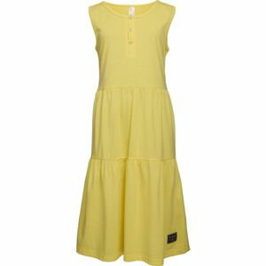 Lewro LUSA Dievčenské šaty, žltá, veľkosť 128/134