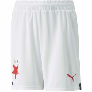 Puma SKS HOME SHORTS JR Chlapčenské futbalové kraťasy, biela, veľkosť 152