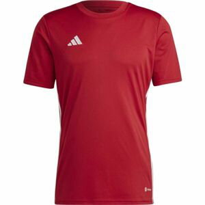 adidas TABELA 23 JSY Pánsky futbalový dres, červená, veľkosť M