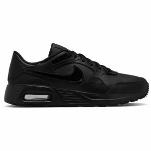 Nike AIR MAX SC LEATHER Pánska voľnočasová obuv, čierna, veľkosť 46