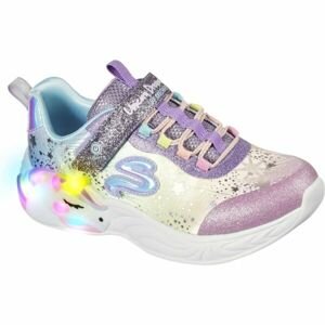 Skechers UNICORN DREAMS Dievčenská voľnočasová obuv, fialová, veľkosť 28