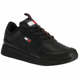 Tommy Hilfiger TOMMY JEANS FLEXI RUNNER Pánska voľnočasová obuv, čierna, veľkosť 45