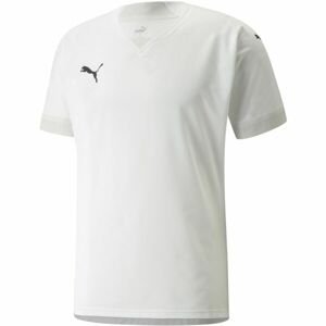 Puma TEAM FINAL JERSEY Pánske futbalové tričko, biela, veľkosť XL