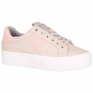 Calvin Klein VULC FLATFORM LACEUP LOW Dámske tenisky, ružová, veľkosť 37