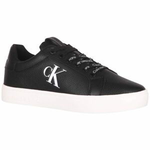 Calvin Klein CLASSIC CUPSOLELACEUP LOW Dámske nízke tenisky, čierna, veľkosť 39