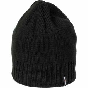 Finmark FC2247 Pánska zimná  pletená čiapka, čierna, veľkosť os