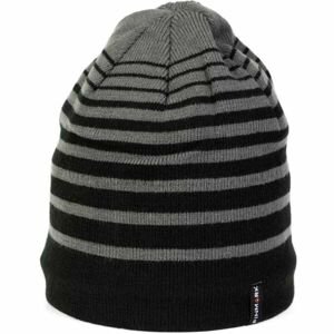 Finmark FC2213 Pánska zimná pletená čiapka, čierna, veľkosť UNI