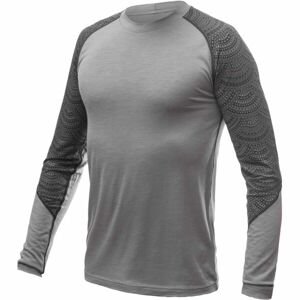 Sensor MERINO IMPRESS Pánske tričko, sivá, veľkosť XXL