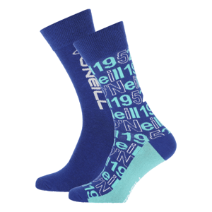 O'Neill SOCK 2-PACK Pánske ponožky, modrá, veľkosť 39/42