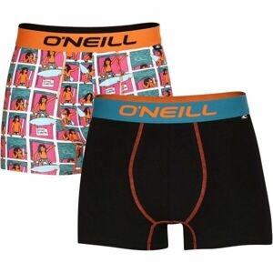 O'Neill BOXER COMIC&PLAIN 2-PACK Pánske boxerky, mix, veľkosť L