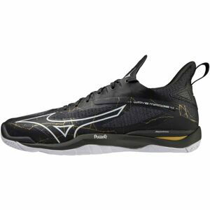 Mizuno WAVE MIRAGE 4 Pánska halová obuv, čierna, veľkosť 44