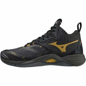 Mizuno WAVE MOMENTUM 2 MID Pánska volejbalová obuv, čierna, veľkosť 42