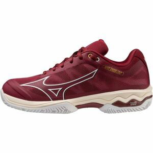 Mizuno WAVE EXCEED LIGHT CC W Dámska tenisová obuv, vínová, veľkosť 36.5