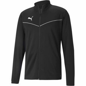 Puma TEAMRISE TRAINING POLY JACKET Pánska mikina, čierna, veľkosť M