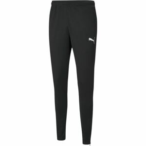 Puma TEAMRISE POLY TRAINING PANTS Pánske futbalové tepláky, čierna, veľkosť M