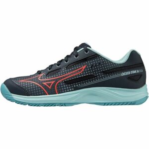 Mizuno WAVE EXCEED STAR AC JR Detská tenisová obuv, čierna, veľkosť 38.5