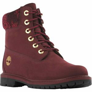 Timberland 6IN HERITAGE BOOT CUPSOLE W Dámska zimná obuv, vínová, veľkosť 38