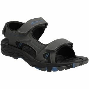 ALPINE PRO DAYTON Pánske sandále, tmavo sivá, veľkosť 41