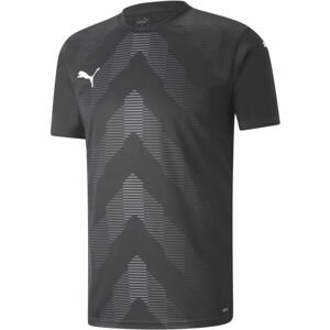 Puma TEAMGLORY JERSEY Pánske futbalové tričko, čierna, veľkosť S