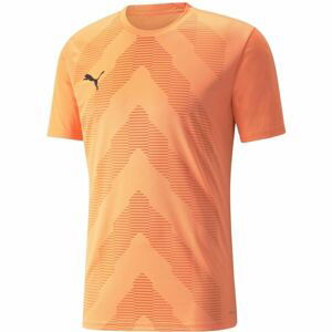 Puma TEAMGLORY JERSEY Pánske futbalové tričko, oranžová, veľkosť S