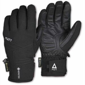 Matt SHASTA GORE-TEX GLOVES Dámske lyžiarske rukavice, čierna, veľkosť S