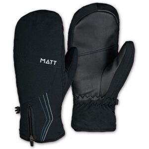 Matt ANAYET MITTEN JUNIOR Detské lyžiarske rukavice, čierna, veľkosť 10JR