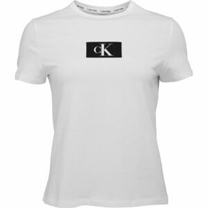 Calvin Klein ´96 LOUNGE-S/S CREW NECK Dámske tričko, biela, veľkosť L