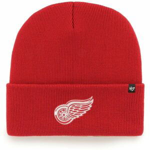 47 NHL DETROIT RED WINGS HAYMAKER CUFF KNIT Zimná čiapka, červená, veľkosť UNI