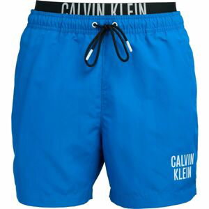 Calvin Klein INTENSE POWER-MEDIUM DOUBLE WB Pánske kúpacie šortky, modrá, veľkosť M