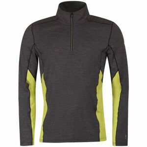 Smartwool M MERINO SPORT LONG SLEEVE 1/4 ZIP Pánsky sveter, tmavo sivá, veľkosť L