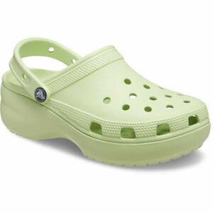 Crocs CLASSIC PLATFORM CLOG W  Dámska nazúvacia obuv, zelená, veľkosť 38/39