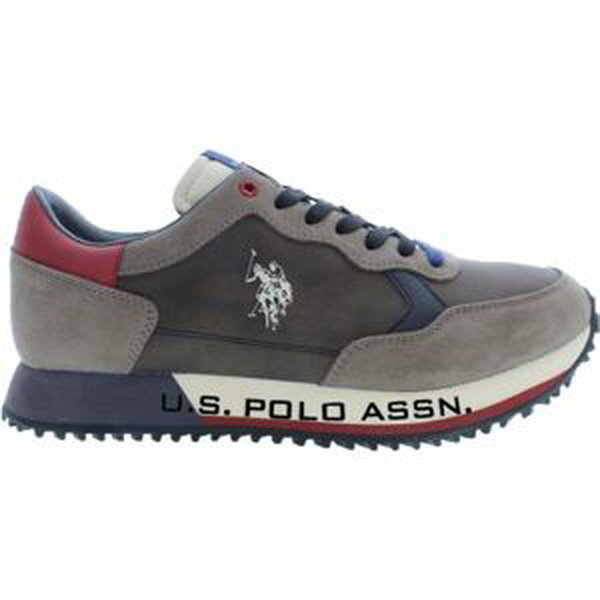 U.S. POLO ASSN. CLEEF002 Pánska voľnočasová obuv, sivá, veľkosť 43