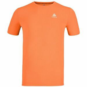 Odlo CREW NECK S/S ZEROWEIGHT CHILL-TEC Pánske bežecké tričko, oranžová, veľkosť L