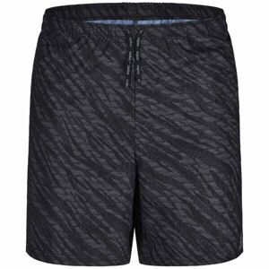 Odlo SHORT ESSENTIAL PRINT Pánske bežecké šortky, čierna, veľkosť XL