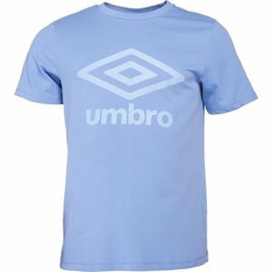 Umbro LARGE COTTON LOGO TEE Pánske tričko, modrá, veľkosť S