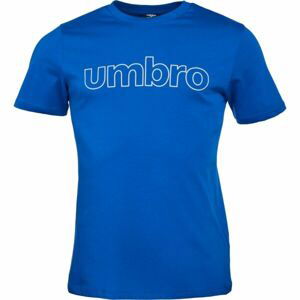 Umbro LINEAR LOGO GRAPHIC TEE Pánske tričko, modrá, veľkosť L